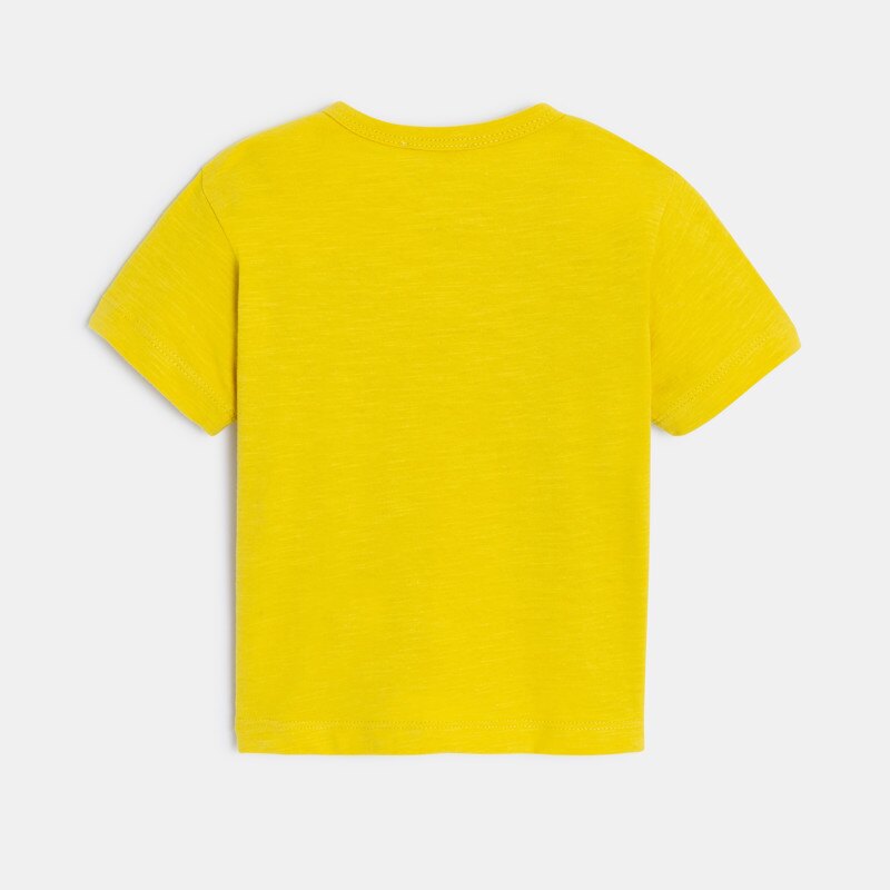 T-shirt bébé garçon jaune pieuvre Catimini Jaune