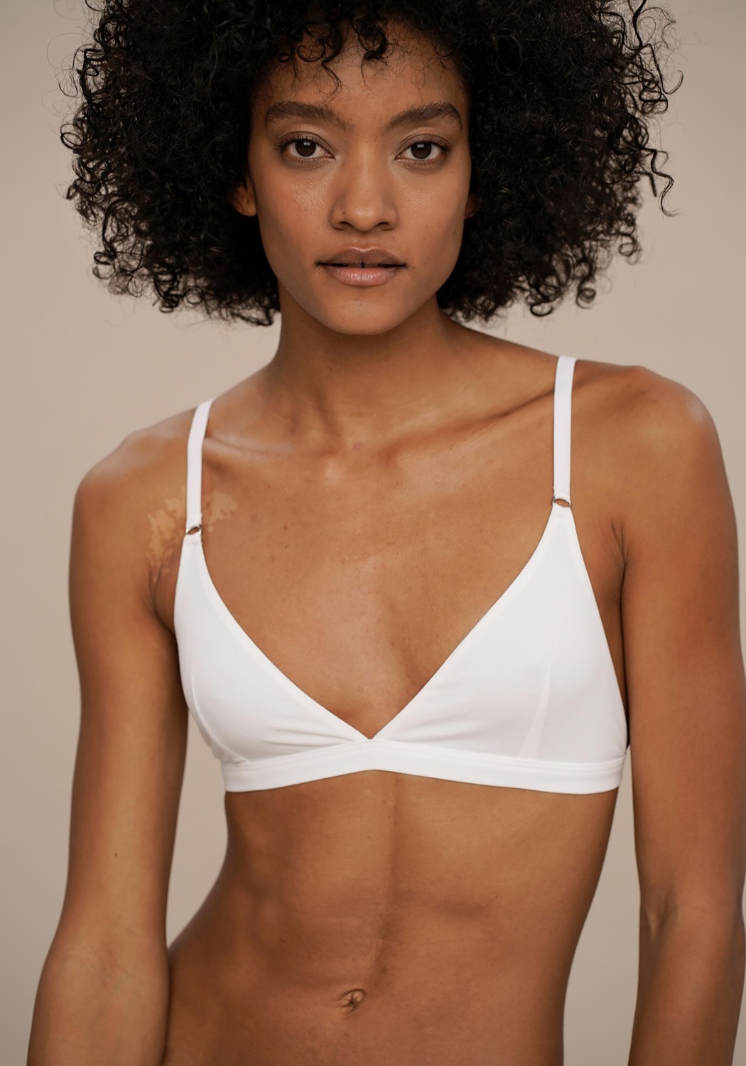 Moi Basics Bra White