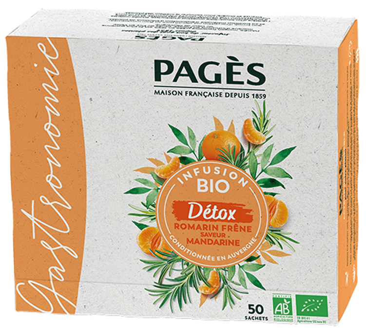Infusion Détox bio 50 sachets - PAGÈS