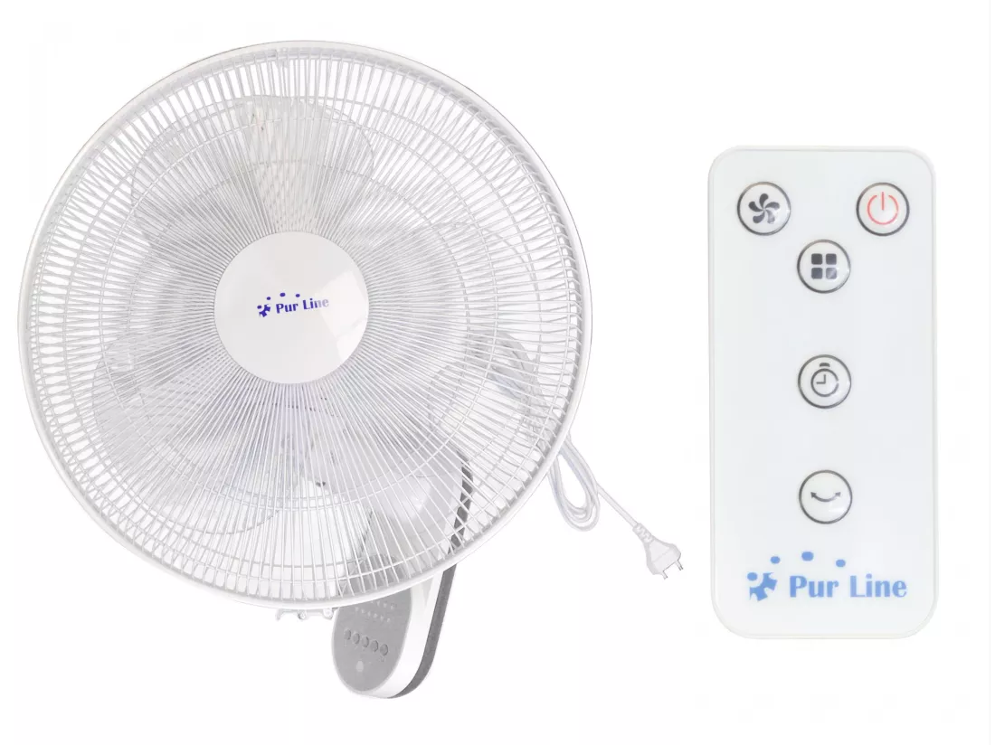 Ventilateur mural avec minuterie et 3 vitesses
