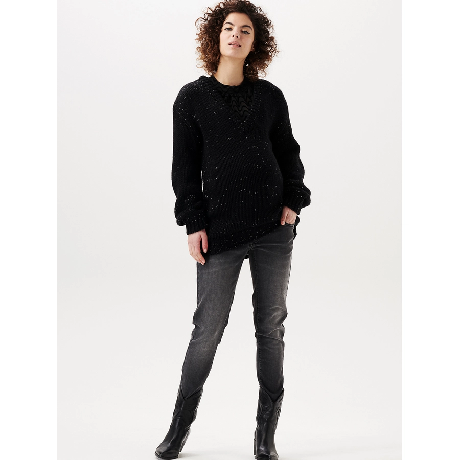 SUPERMOM Pullover Dent Black
