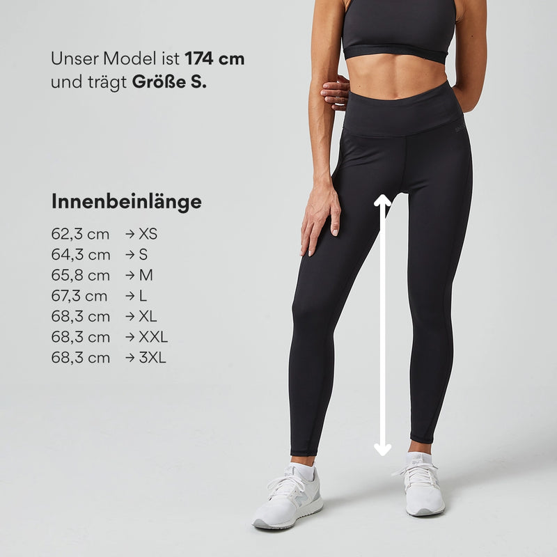 High Waist Leggings Azure