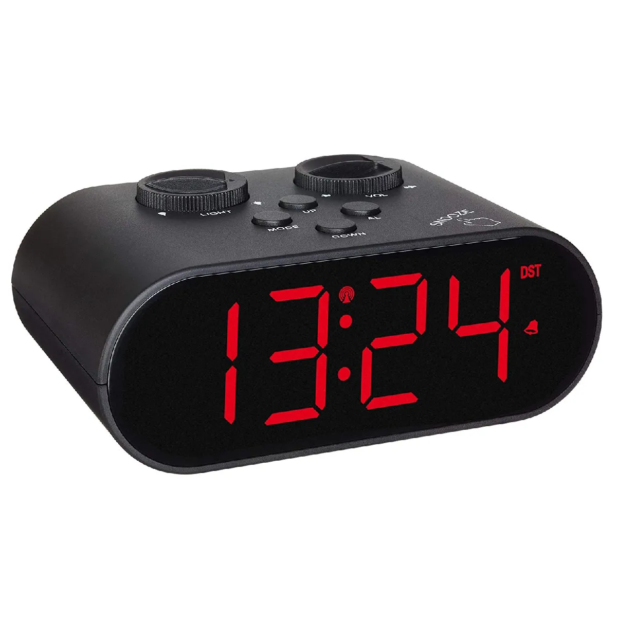 TFA Réveil radiopiloté noir