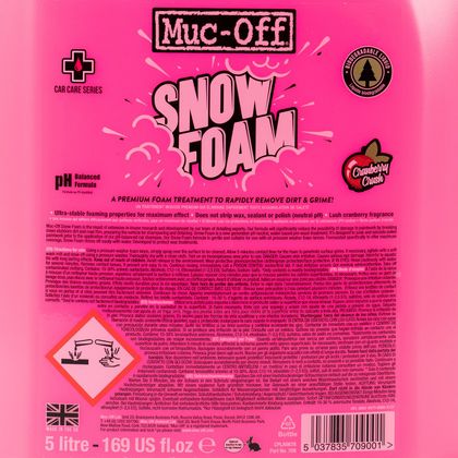 Produit d'entretien Muc-Off SNOW FOAM 5 LITRES Universel