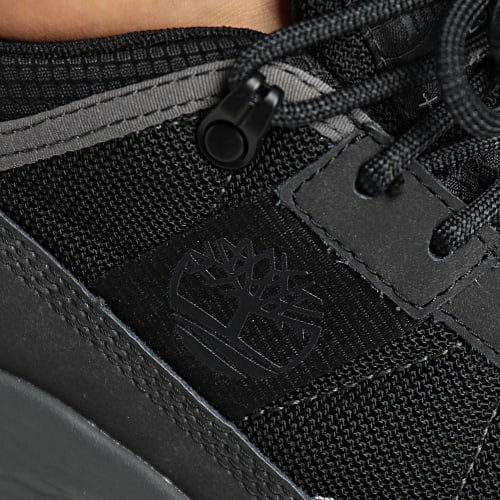 Baskets Lincoln Peak A44DK Black Leather