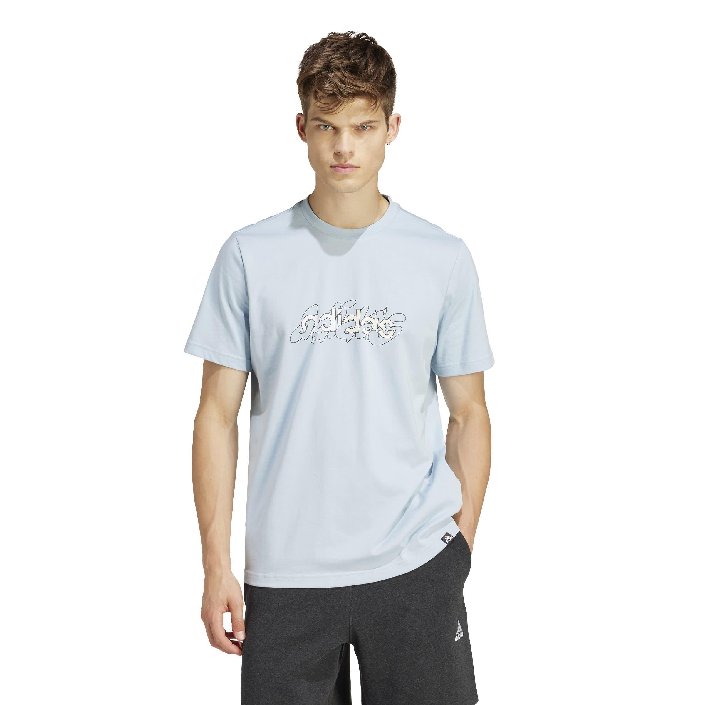 adidas Essentials Single Jersey Logo T-Shirt Mens