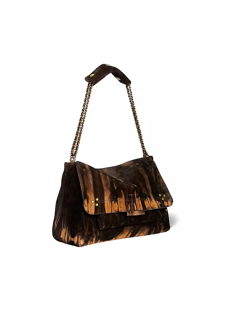JEROME DREYFUSS Ledertasche - Umhängetasche LULU Large braun