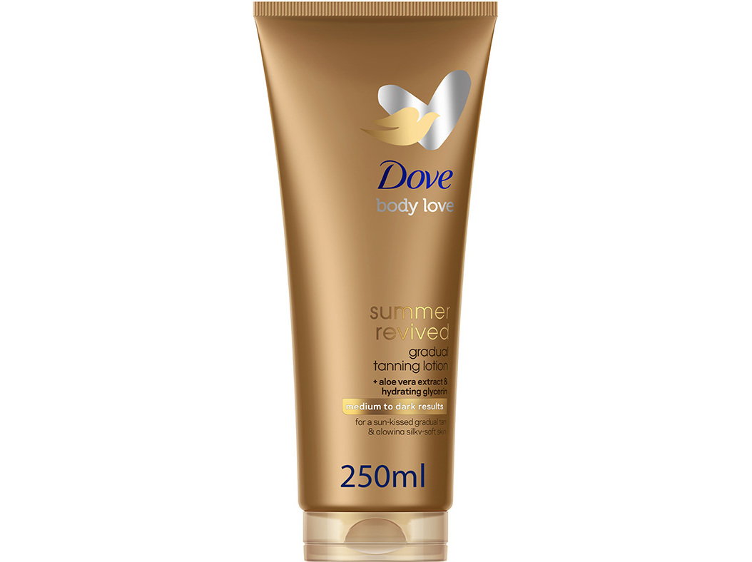 LOÇÃO DOVE CORPORAL SUMMER REVIVED ESCURO 200ML