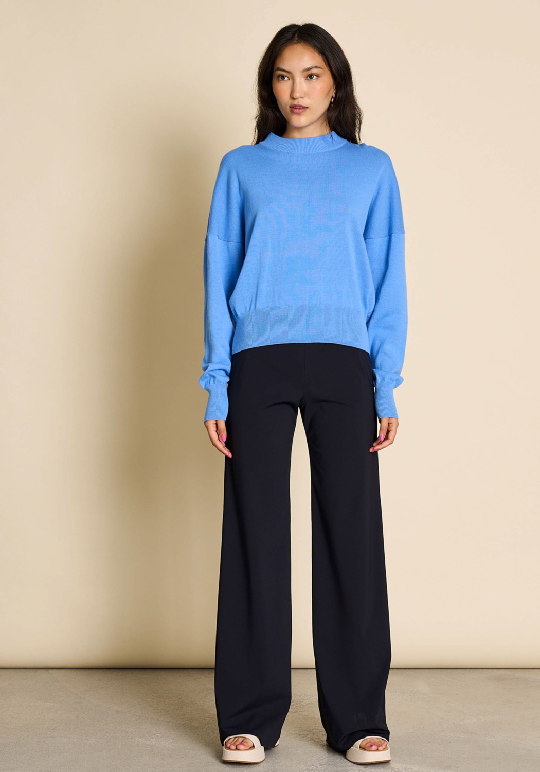 Jan 'n June Strickpullover Yin Azure Blue