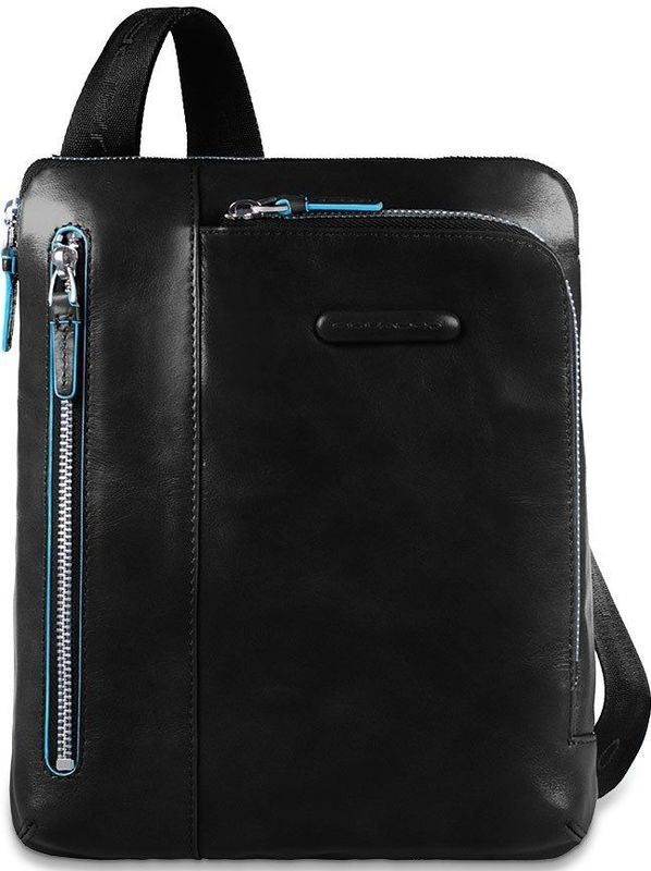 Piquadro - Crossbody Tas - Donkerkleurig - Verstelbare Schouderband