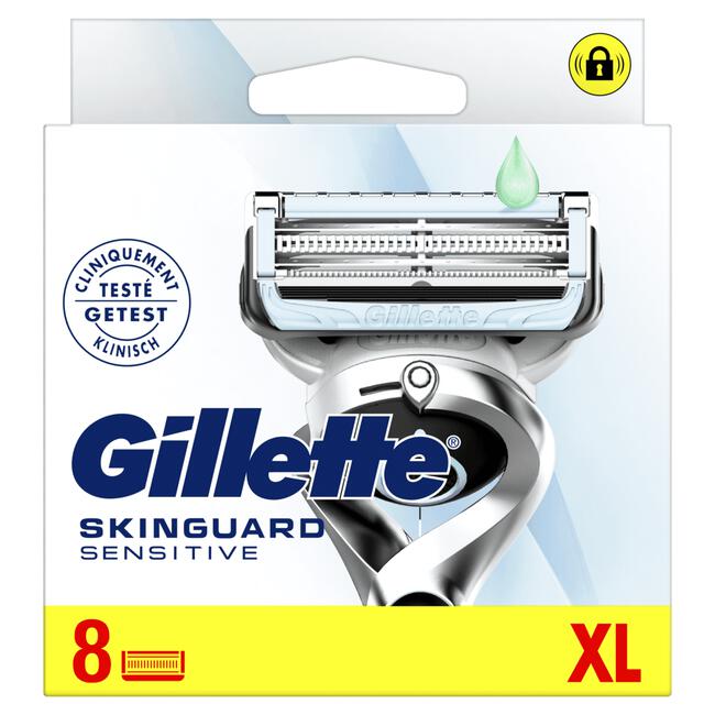 Gillette SkinGuard Sensitive Navulmesjes 8 stuks