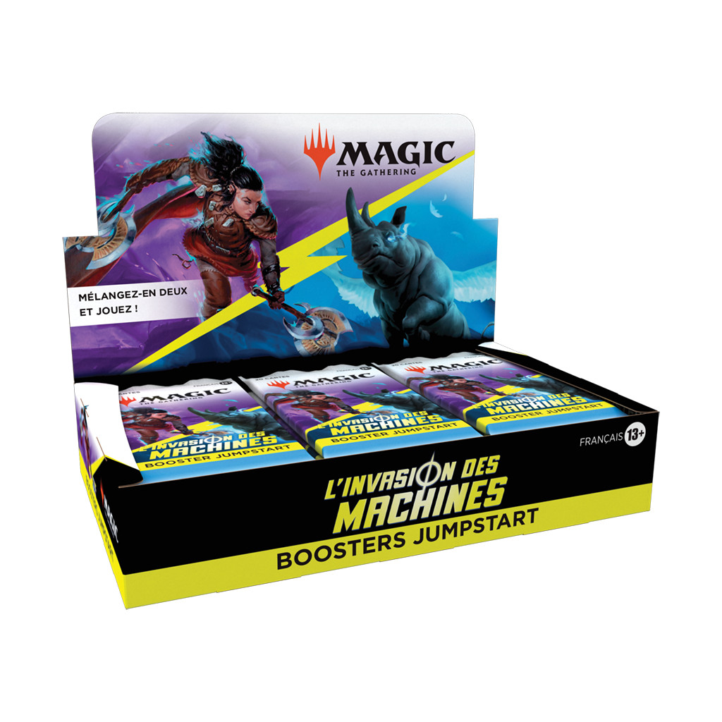 Magic The Gathering : L'invasion des machines - Boite de 18 Boosters Jumpstart