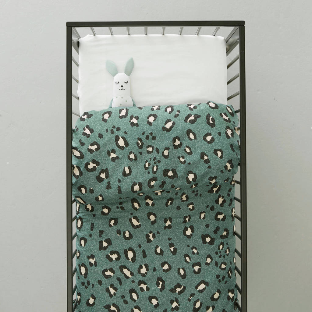 katoenen dekbedovertrek ledikant (100x135 cm)
