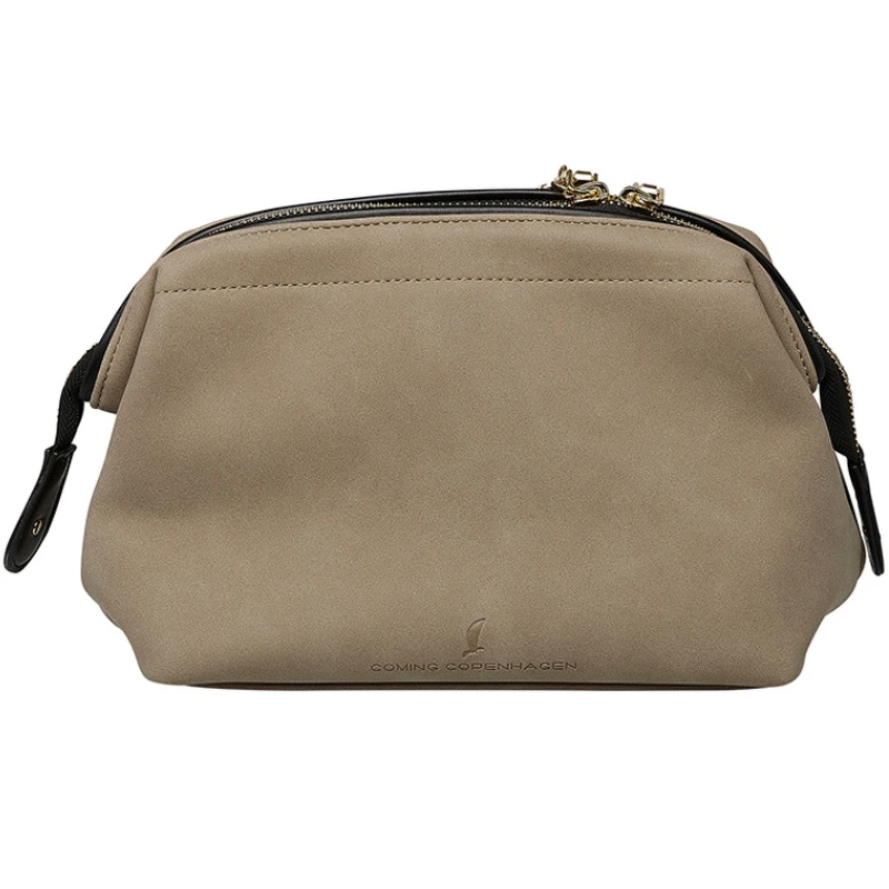 Coming Copenhagen Mia Cosmetic Bag Medium - Warm Taupe (Limited Edition)