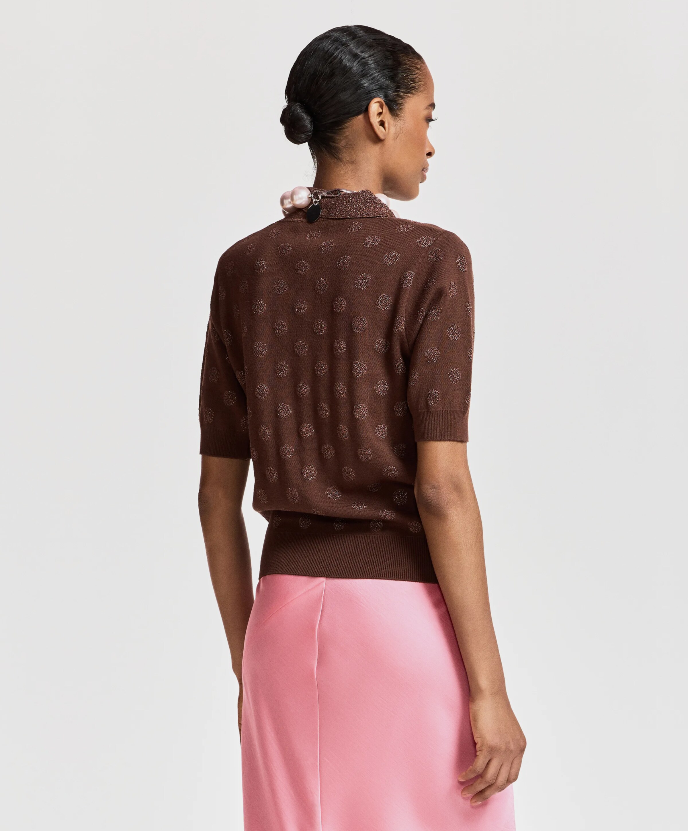 Essentiel Antwerp Dames polo bruin