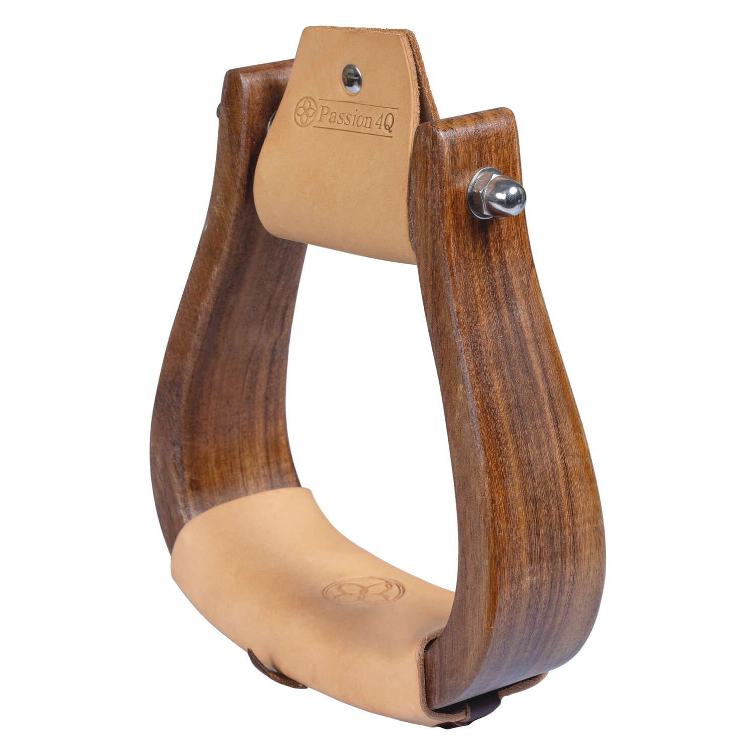 Passion 4Q Western-Holzsteigbügel  - rose wood
