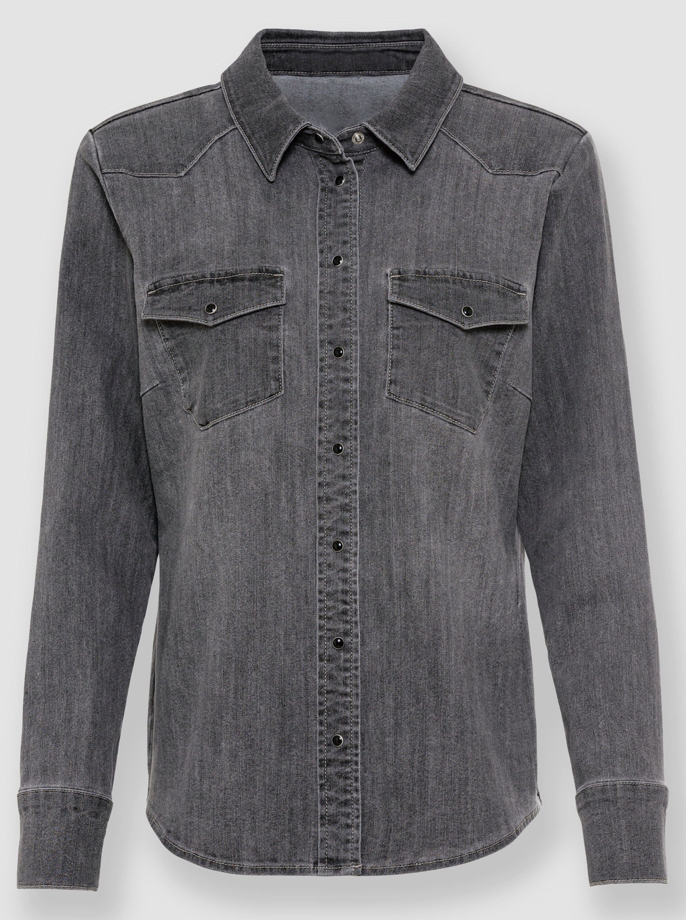 Jeansbluse
