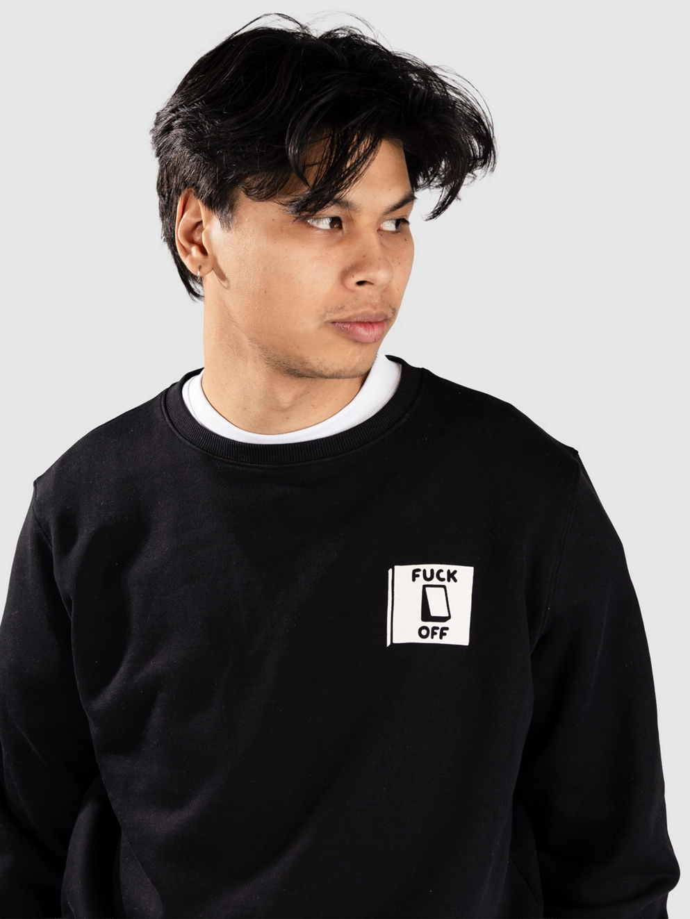 The Dudes Switch Classic Sweater black