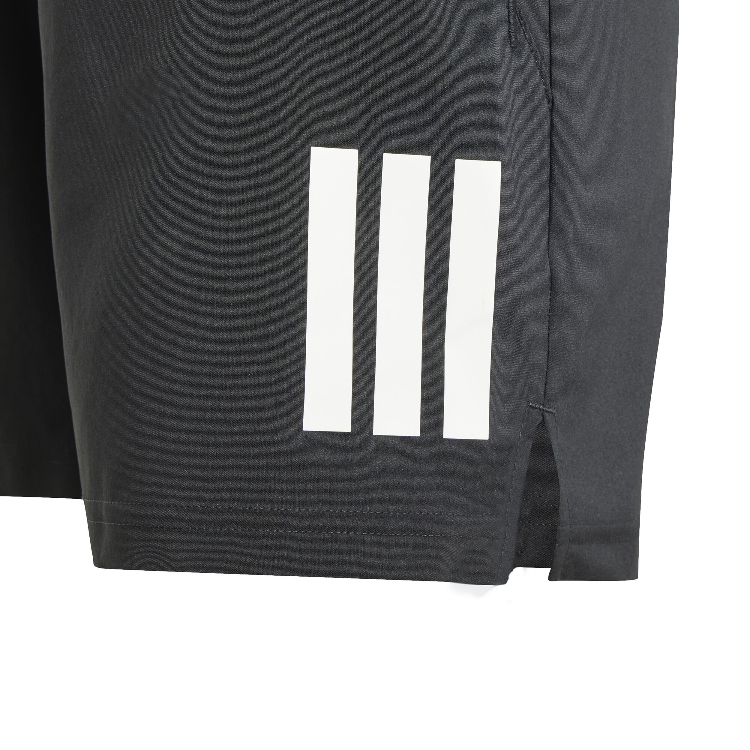 adidas Club 3 Stripes 5in Shorts Garçons - Noir