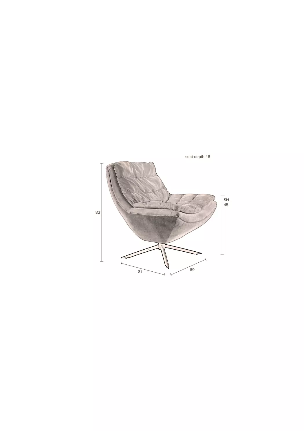 Sessellounge Vince