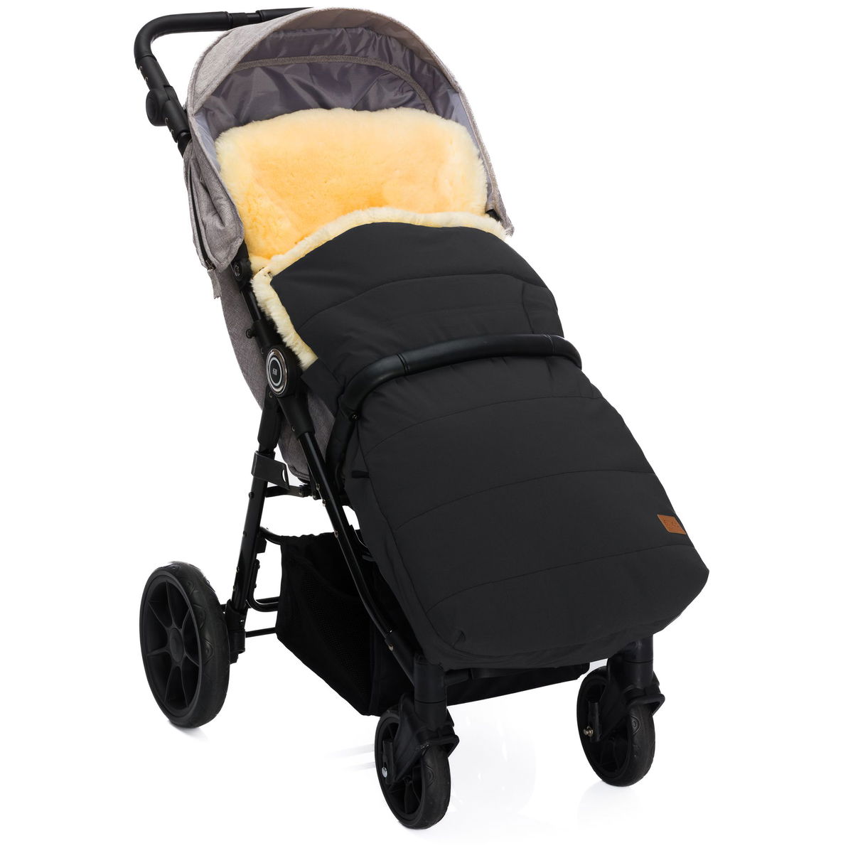 fillikidfillikid   Fusssack Bernina Reflect schwarz