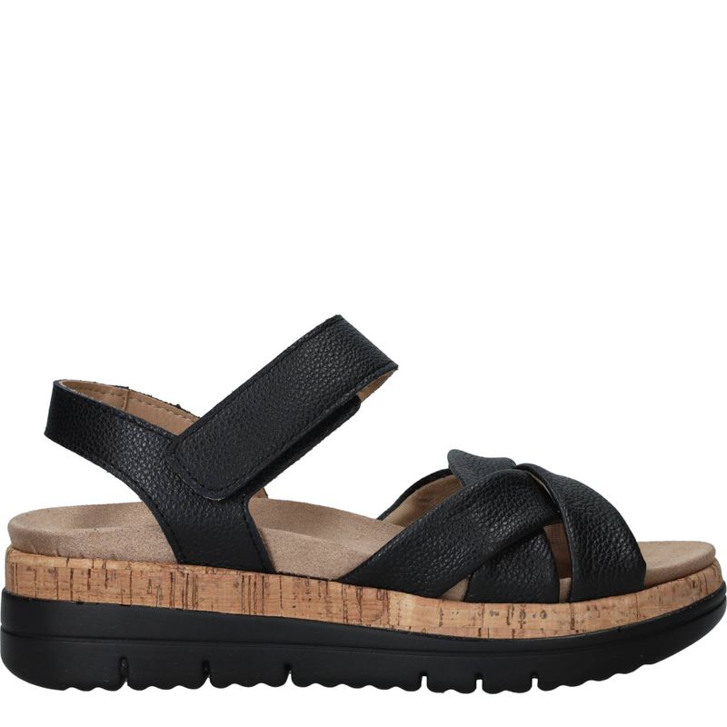 Sens Sandalen Zwart Dames