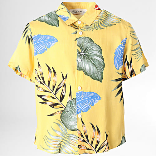 Chemise Manches Courtes Enfant ZD020 Jaune