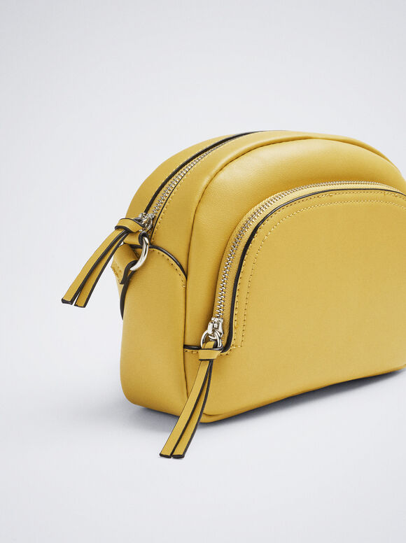 Bolsa transversal para uso diário - Amarela