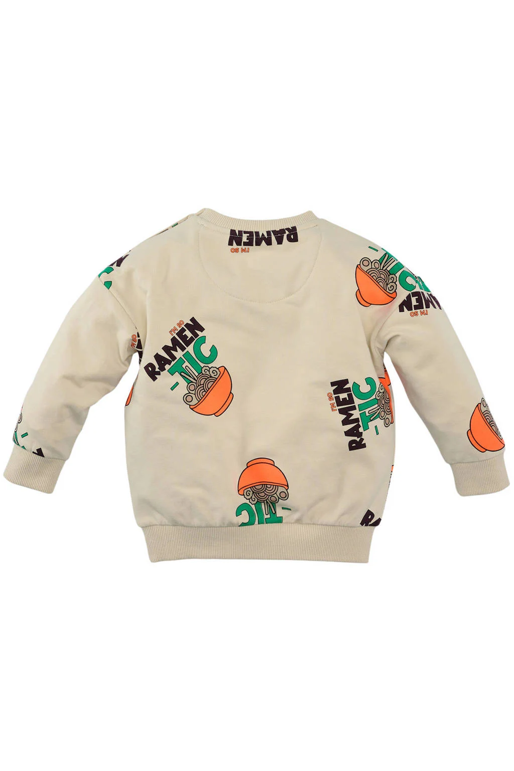 Z8 mini sweater Ralf ecru/groen/oranje