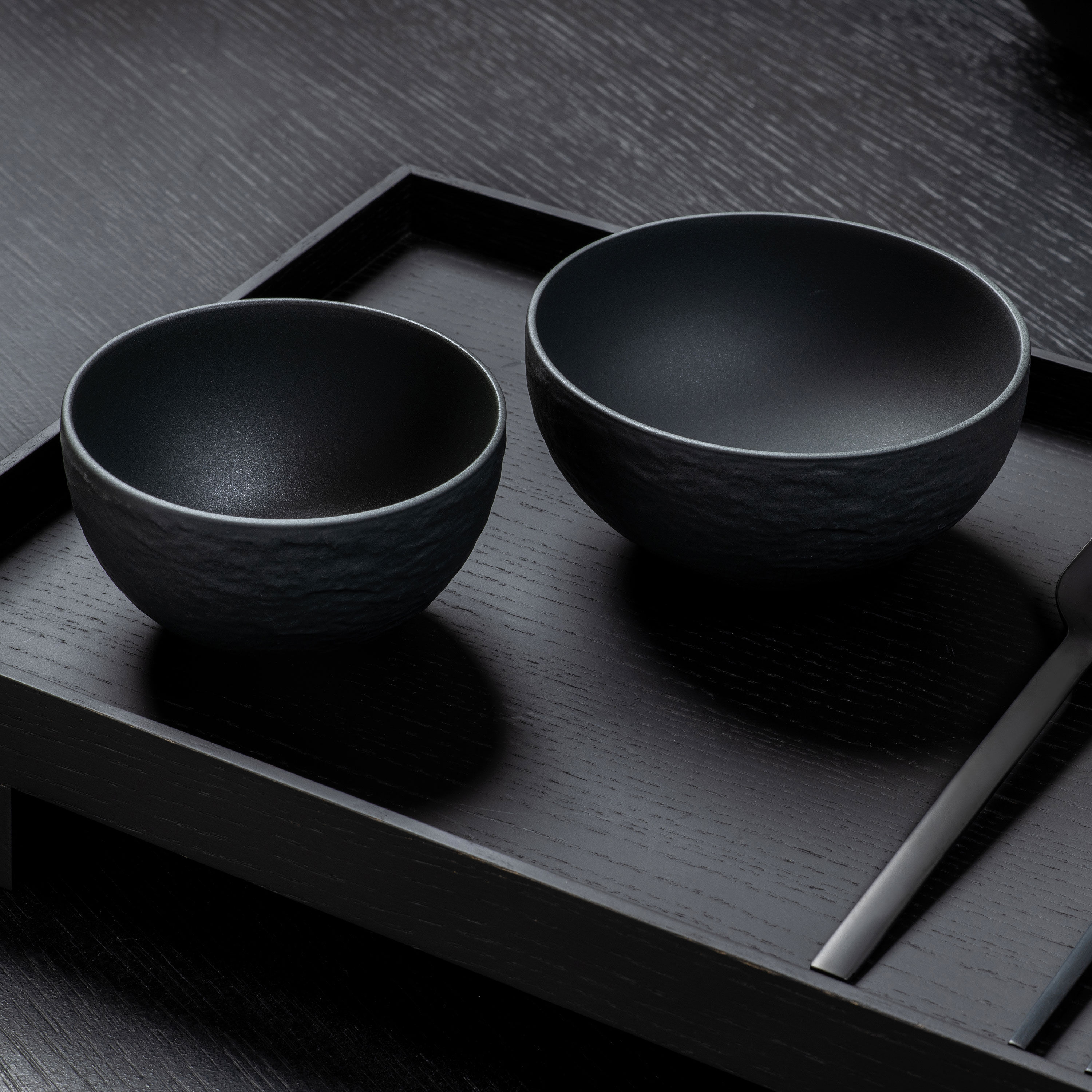 Manufacture Cereal bowl Black, 14.6 oz, Premium Porcelain