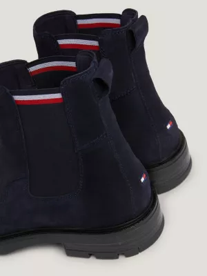 Botas Chelsea de camurça Signature Tape
