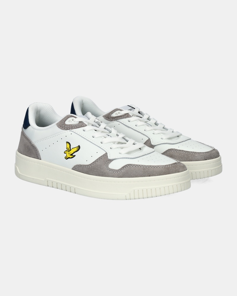 Lyle & Scott Culross Lage sneakers  - wit