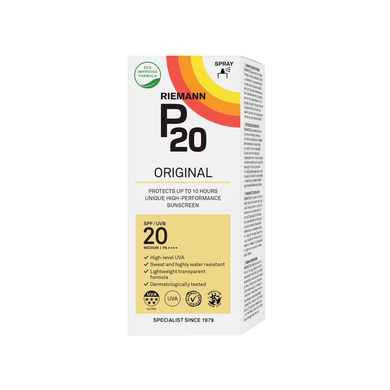 P20 Riemann Original Sun Protecting Spray SPF 20 - 200 ml