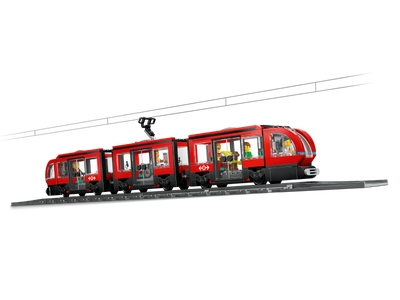LEGO Stadstram en station (60423)