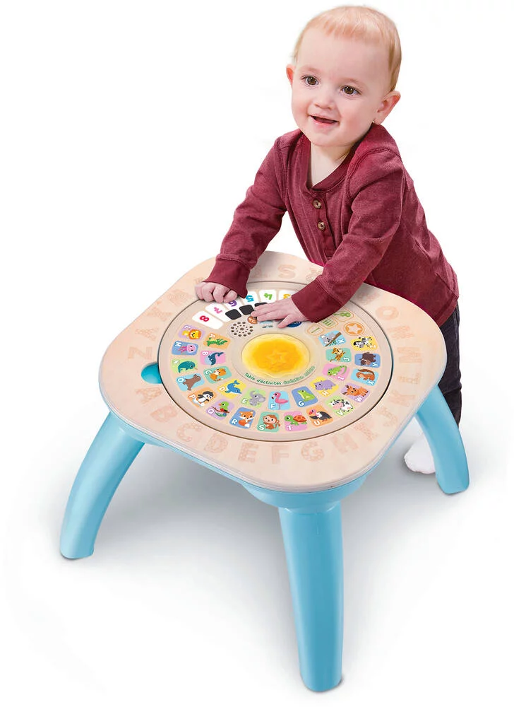 VTECH BABY - TABLE D'ACTIVITES EVOLUTIVE NATURE BOIS®