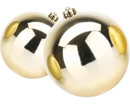 Grote XXL kerstbal Lafiora Ø 30 cm goud glans
