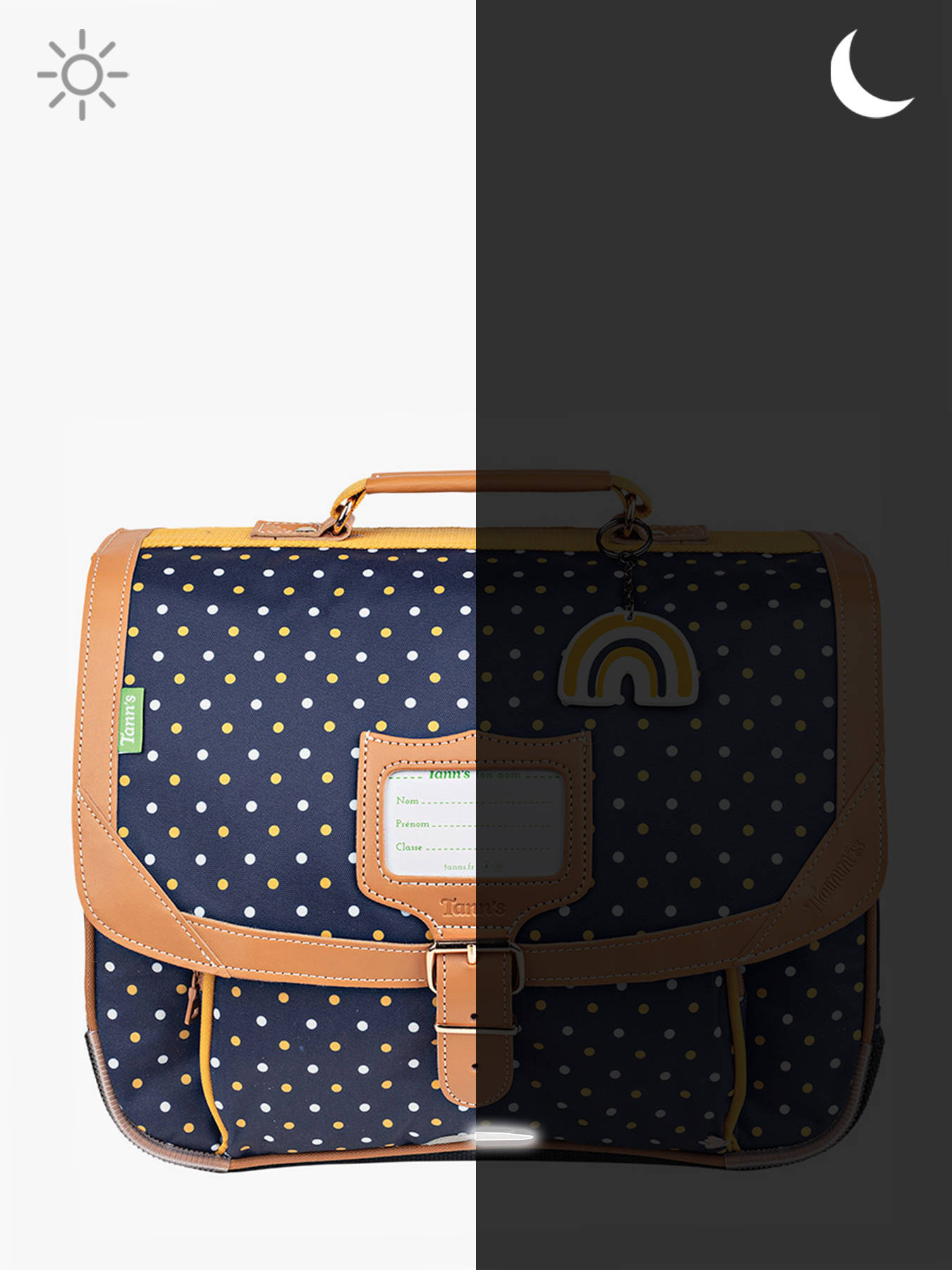 Cartable 2 compartiments TANN'S
