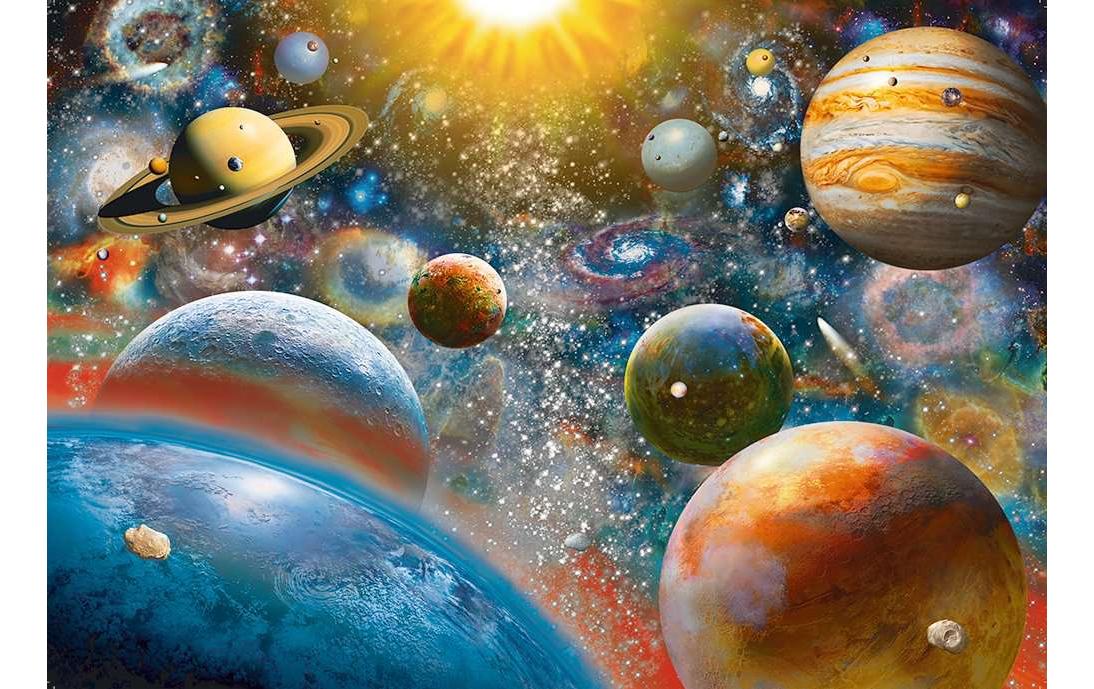 Puzzle PlanetenKlassisches Puzzle