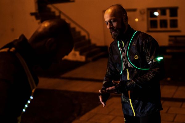 Rogelli LED Armbånd, Green