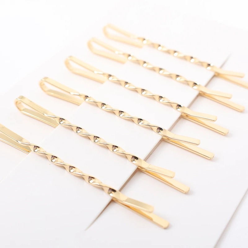 NICMA Styling Golden Hair Pins 6-pack - Basic