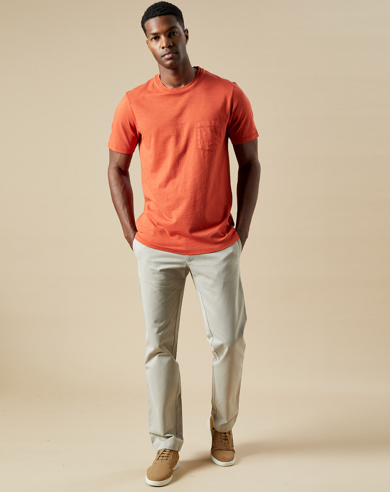 Hartford Pantalon Tex khaki