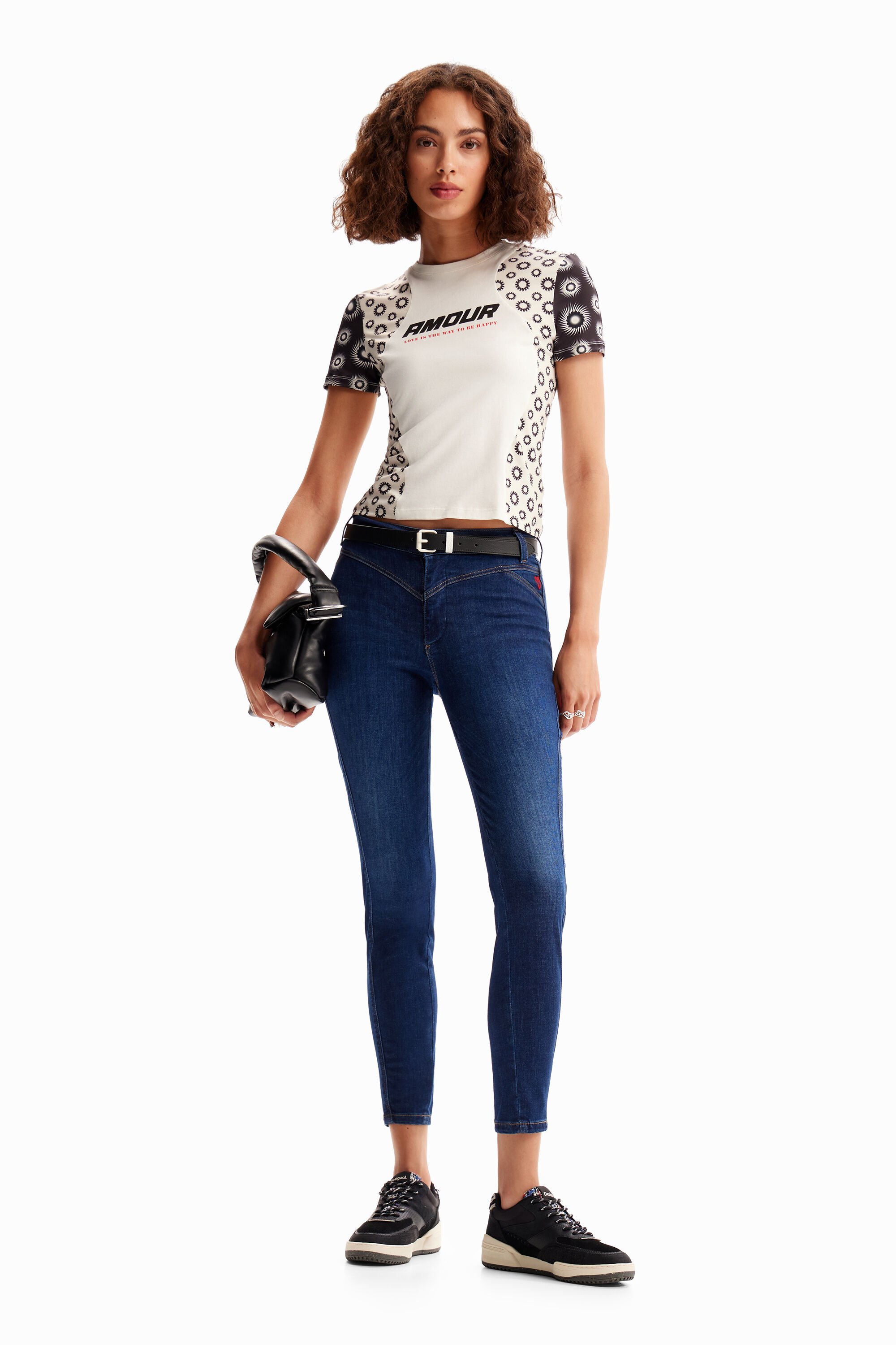 Jean skinny push-up