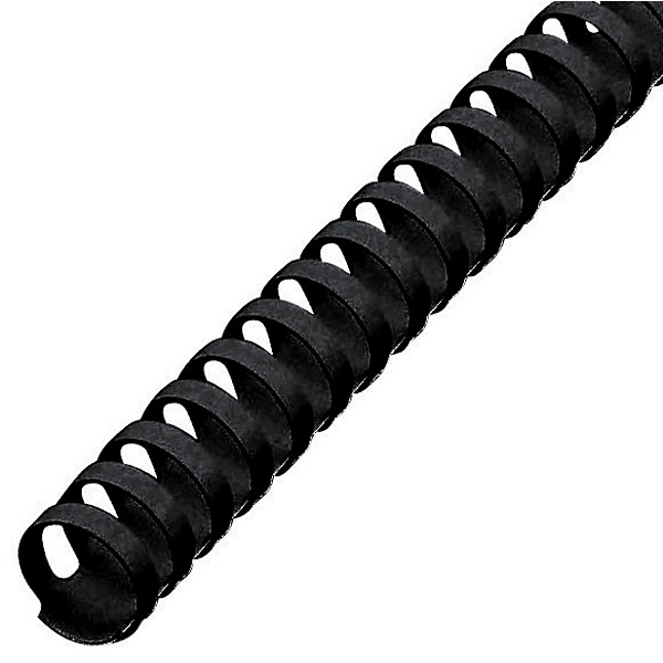 50 baguettes à relier diamètre 25 mm coloris noir