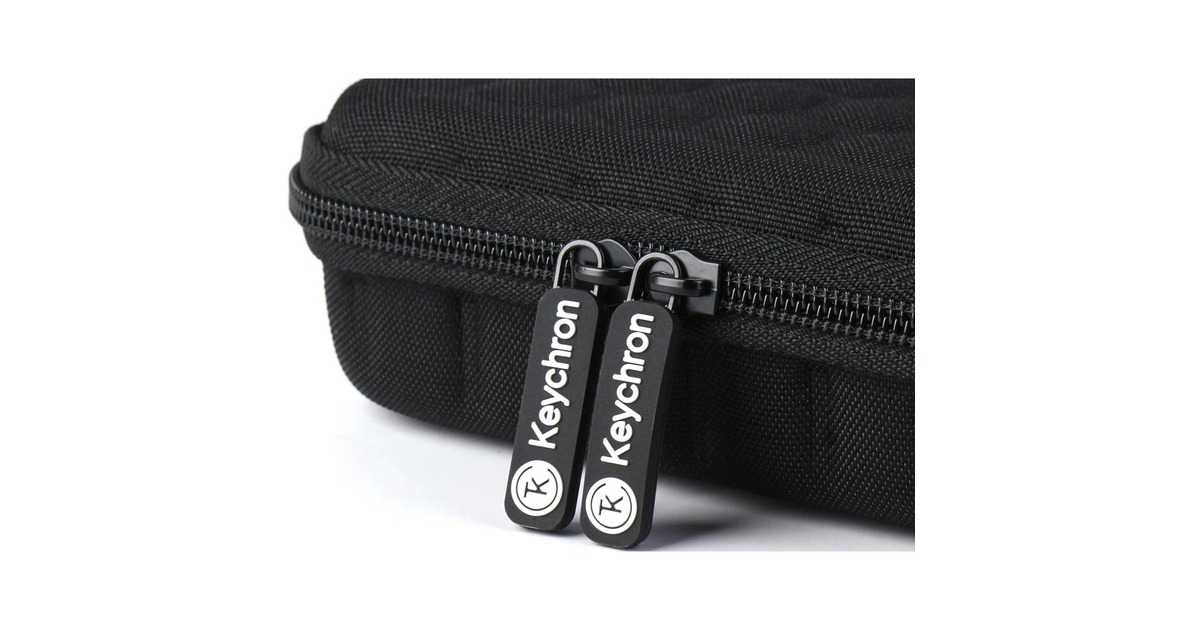 KeychronK8/C1 aluminum frame Keyboard Carrying Case tas  (Zwart, Tweedekans)