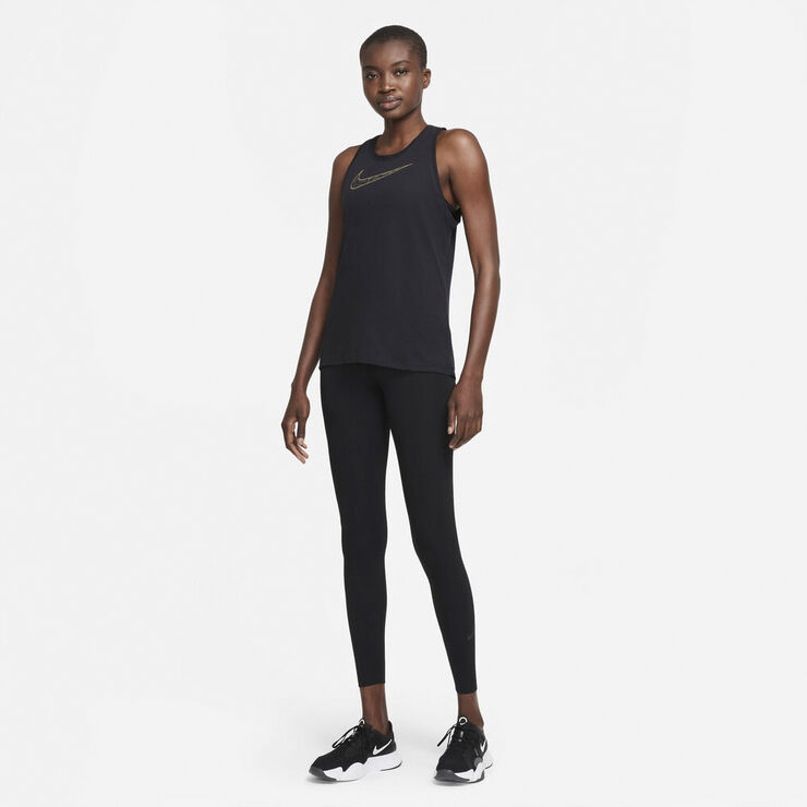 Nike Dri Fit Graphic Traeningstop Sort