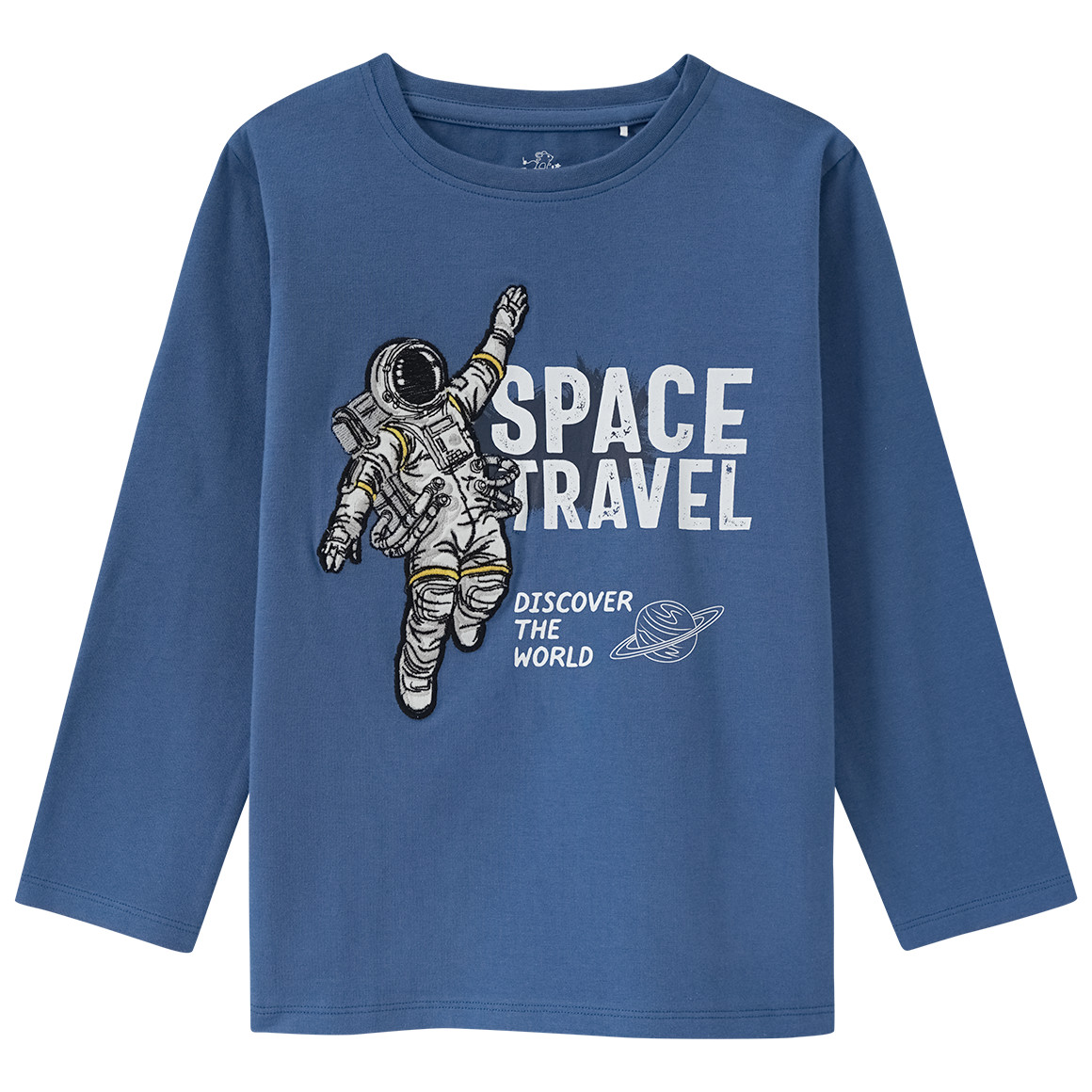 Topolino Jungen Langarmshirt mit Applikation blau
