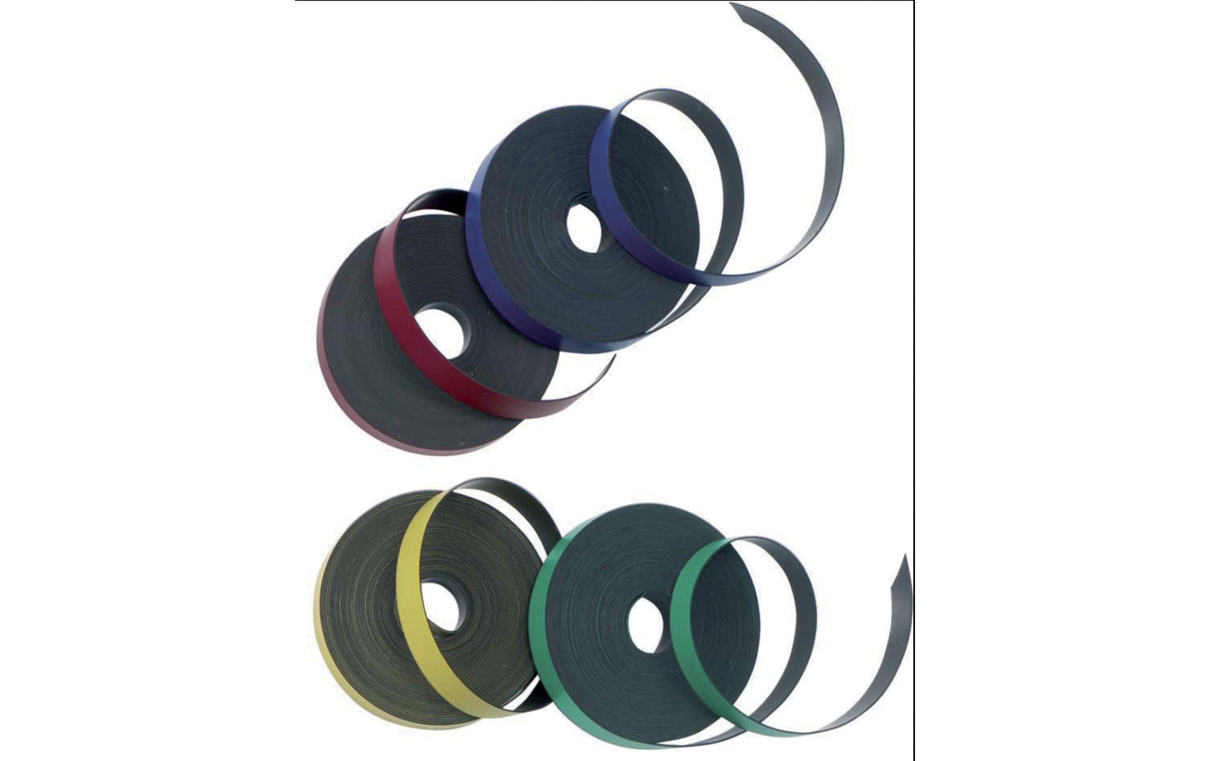 Magnetband 5 mm x 2 m, Rot5 mm x 2 m, blau