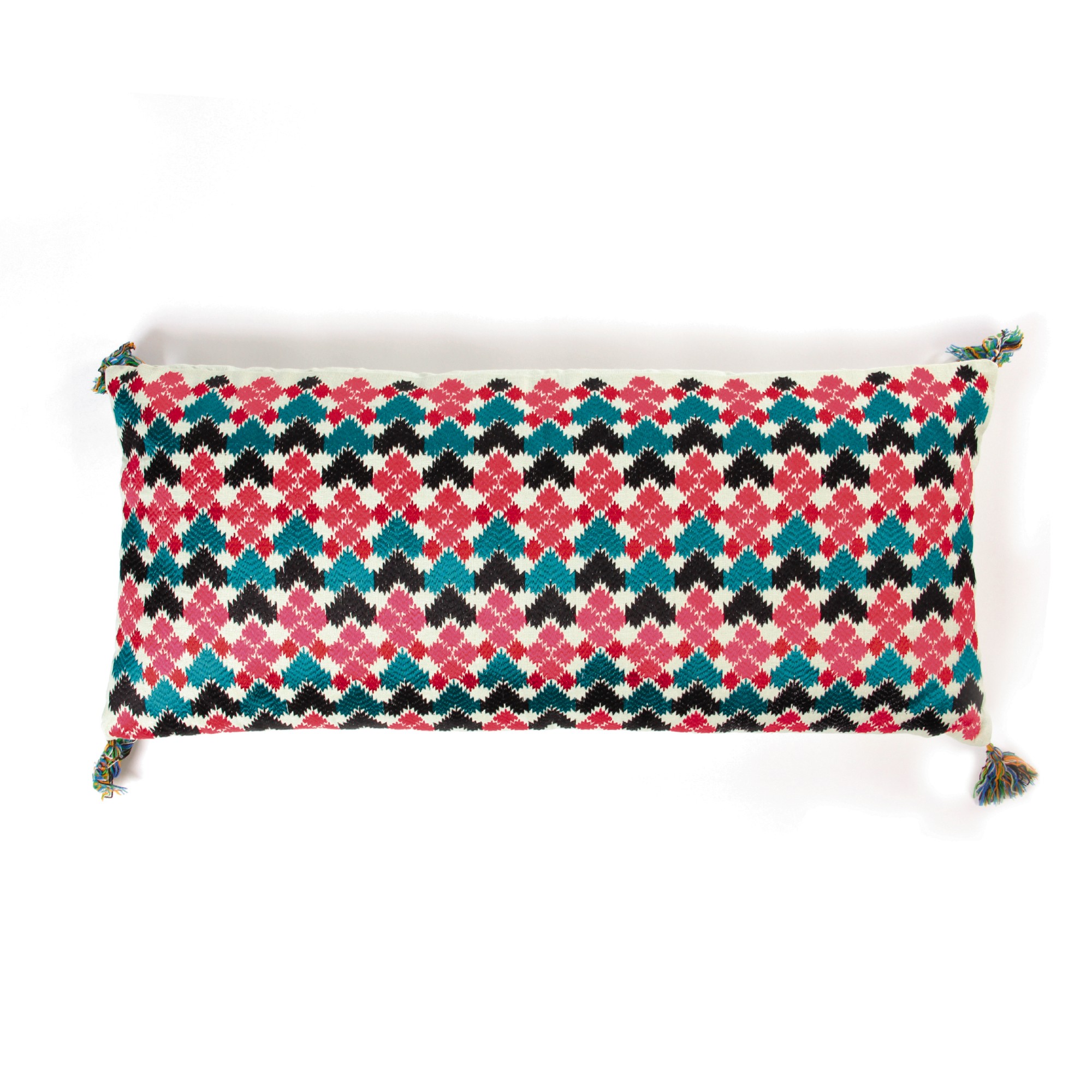 Langkissen 'Heanor', multicolor, T 35 cm, B 80 cm von fischer's lagerhaus