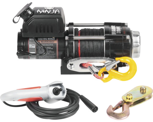 Warrior Winches 35SPS12 kabellier, 1588 kg trekkracht met staalkabel