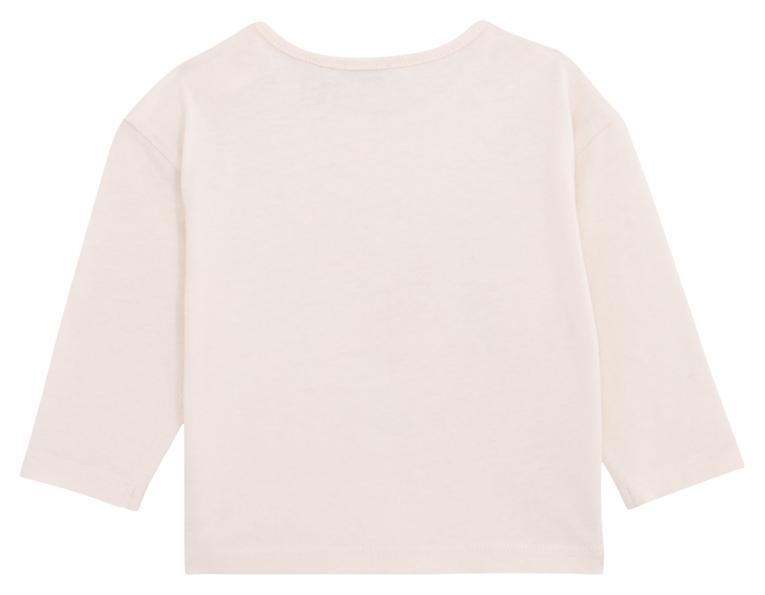 Tee-shirt col rond en coton | Blanc
